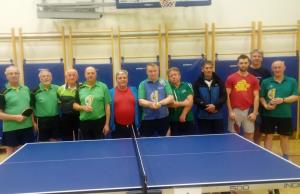 Liga namiznega tenisa Prve tri ekipe druge lige